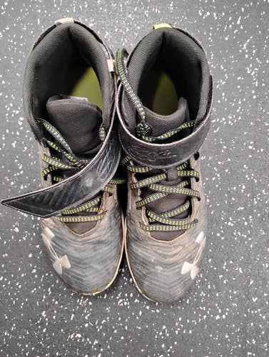 Used Under Armour BH BB/SB Cleats Black Youth 06.0 11849-S000042882