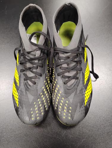 Used Adidas PREDATOR Soccer Cleats White Senior 6.5 11849-S000042683