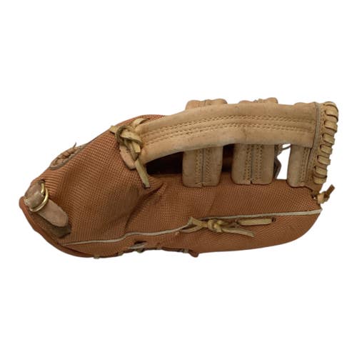 Used Mizuno MAX FLEX BB/SB Glove RH Throw Orange 12" 11443-S000207703