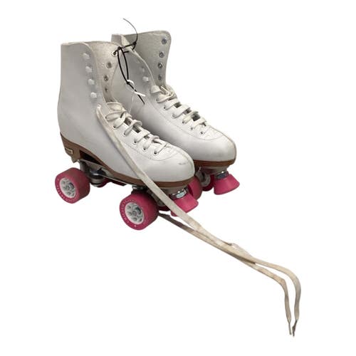 Used Chicago Senior Roller Quad Skates White Senior 9 11443-S000207710