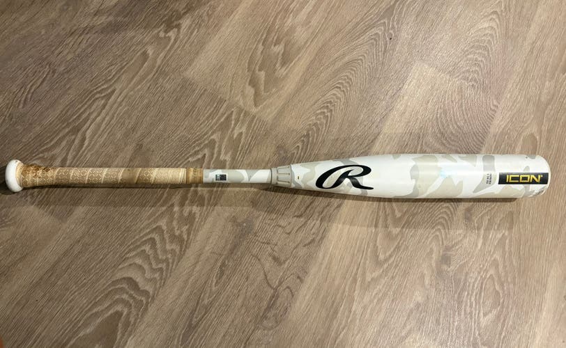 2025 Rawlings Icon Composite USSSA Certified Bat (-5) 26 oz 31" (Used)
