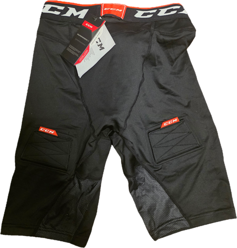 CCM Senior Compression Shorts (New)-2608071135-2