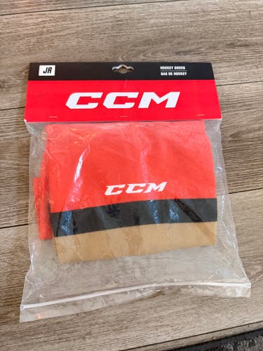 CCM SX8000 Game Sock -Anaheim Ducks - Junior