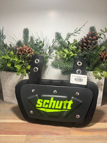 Youth Schutt Neon Back Plate OSFM
