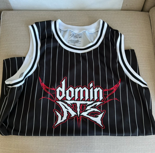 Stray Kids DominATE World Tour XXL Basketball Jersey Official Merchandise