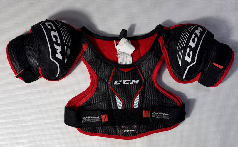 Small Youth CCM JetSpeed FT350 Shoulder Pads