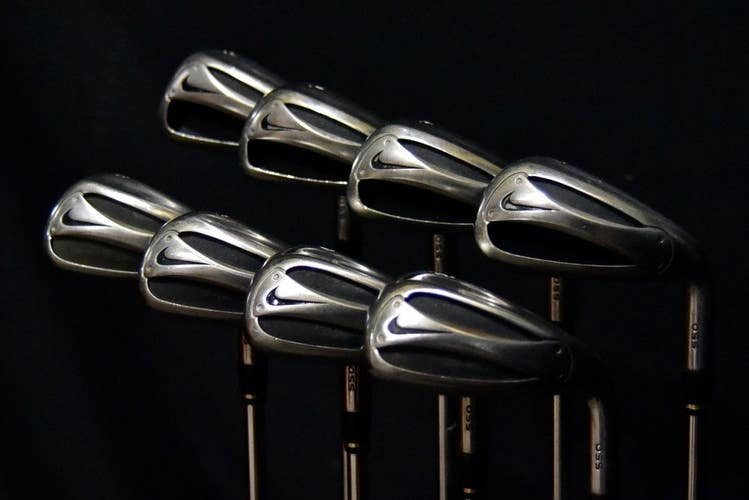 NIKE SLINGSHOT OSS SET: 4-9,P,A IRONS SHAFT 38.5 IN (5I), REGULAR FLEX, RH