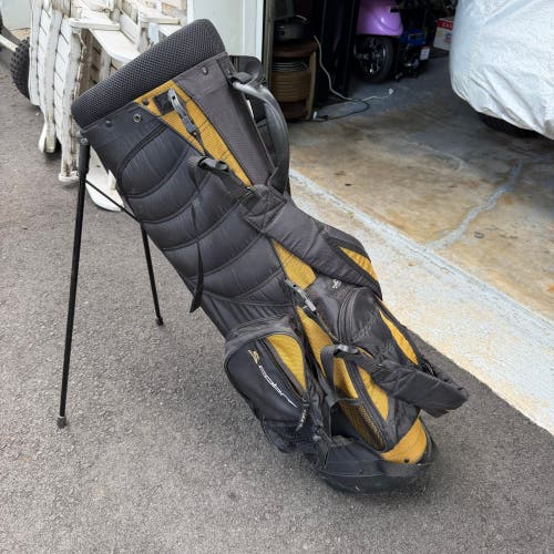 Cobra Golf Stand Bag black and gold