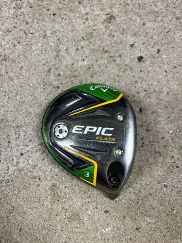 *CLUB HEAD ONLY* Men's 2019 Callaway Epic Flash “Right Handed Fairway Wood 3 Wood
