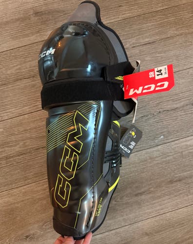 Senior CCM Tacks XF80 14" Shin Pad LEFT ONLY (New)