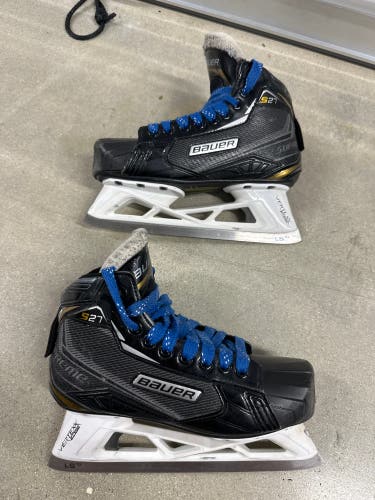 2018 Bauer Supreme S27 Hockey Goalie Skates Size 4.5 (Used)