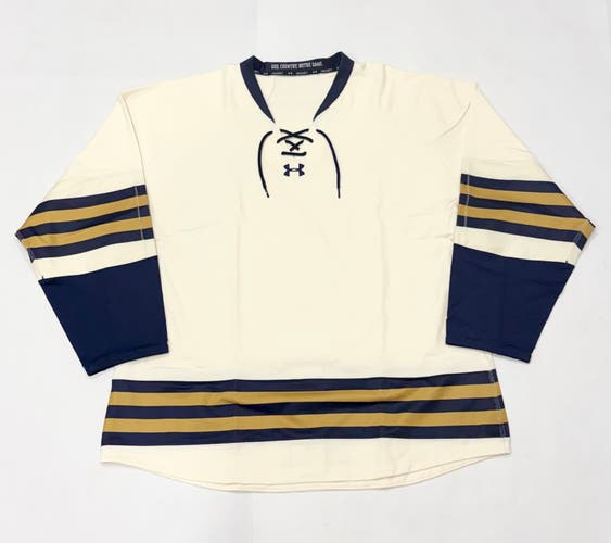 New Notre Dame Game Jersey - Alternate Cream (Multiple Sizes)