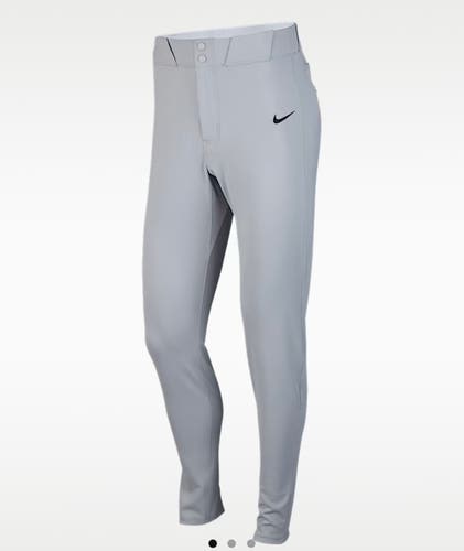 Nike Men's Medium Vapor Premier Dri-FIT ADV Baseball Pants Gray FZ1377-012 NWT