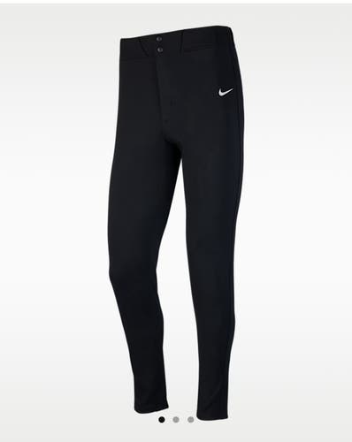 Nike Dri Fit ADV Vapor Premier Baseball Pants Black Size Men's Large FZ1377-010