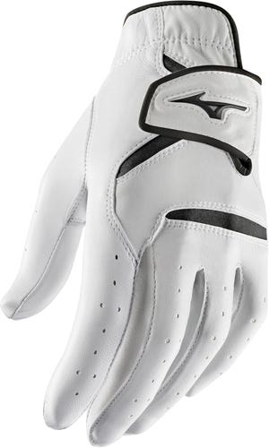 NEW Mizuno JPX Golf Glove White/Black Mens Cadet Medium Large (CML)