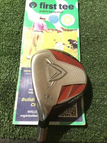 Callaway Left Handed Diablo Octane Tour 15* 3 Wood Regular 70g Graphite (43)