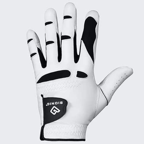 Bionic Stable Grip 2.0 Golf Glove (Men's LEFT, Cadet, White, XL) NEW