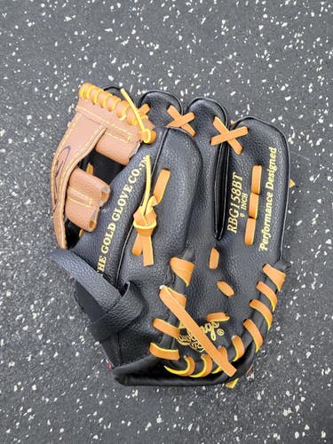 Used Rawlings PLAYERS SERIES RBG158BT BB/SB Glove RH Throw Black 9" 11849-S000039519