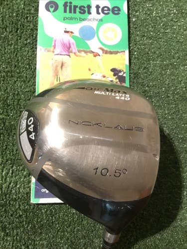 Jack Nicklaus Air Max Multi Layer 440 10.5*Driver Stiff Fujikura SG Pro Graphite