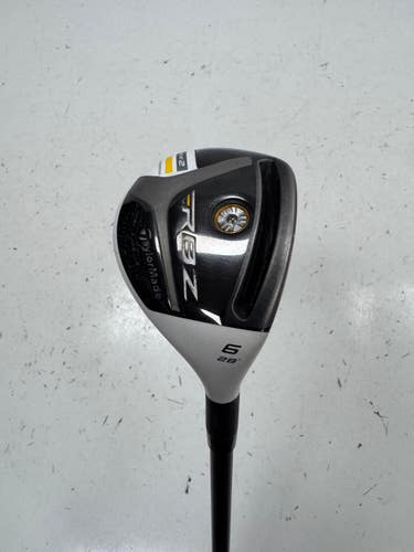 Used Taylormade RBZ STAGE 2  28 DEGREE Mens Hybrid Club RH 6 Hybrid 11860-S000313689