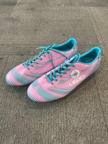 Used Leoci Soccer Cleats Pink Senior 9.5 11614-S000242082
