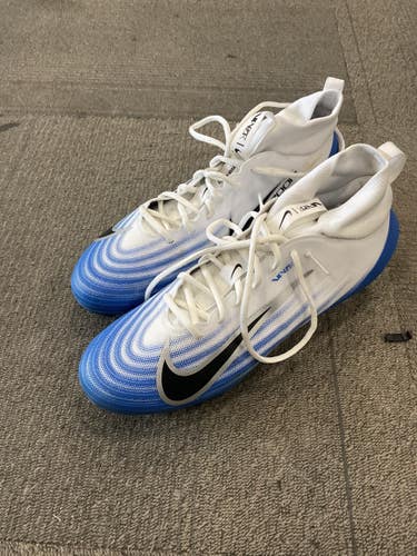 Used Nike VAPOR DUKE Adult FB Cleats Royal Blue Senior 12 11614-S000242078