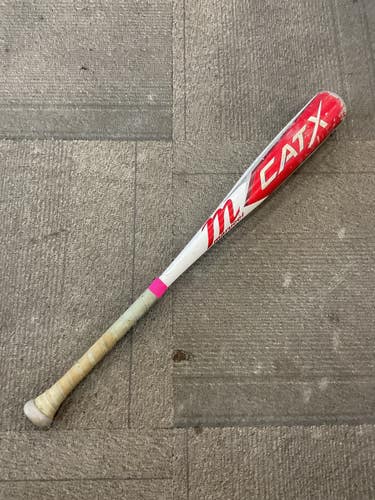 Used Marucci CATX BB/SB USSSA 2 3/4 Bat White 29" 11614-S000242058