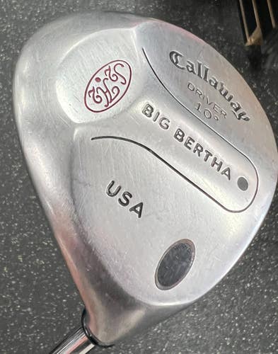 Used Callaway BIG BERTHA Mens Driver RH 10.0 Degree 11497-S000160444