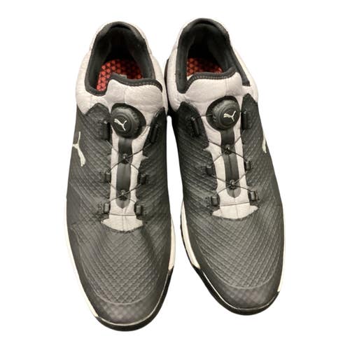 Used Puma Mens Golf Shoes Black Senior 13 11846-S000109003