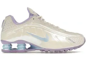 Size 6Y - Nike Shox R4 Soft Pearl Hydrangeas (GS) YOUTH IH4050-001
