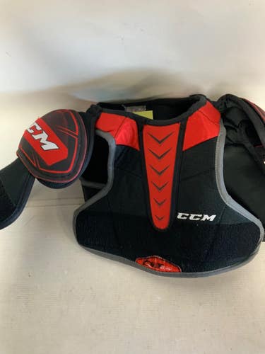 Used CCM QLT 230 Junior Shoulder Pads LG 11823-S000041181
