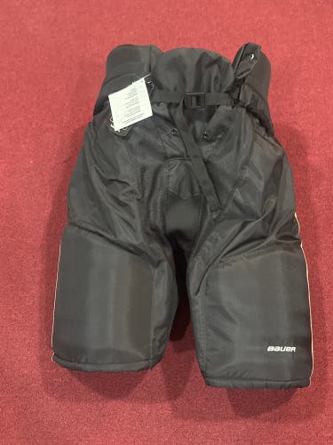 Western Michigan Large Bauer Hockey Pants Pro Stock (New) Item#WMLPB