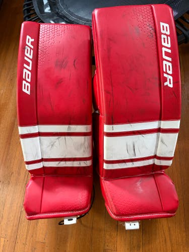 30+Bauer GSX Goalie Leg Pads (Used)