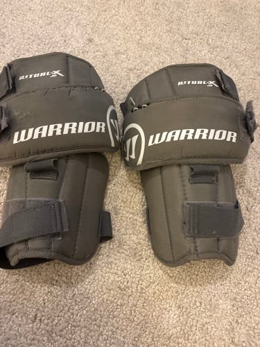 Warriors Goalie Knee Guards (Used)