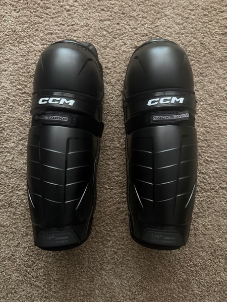 CCM Tacks XR Pro 14" Shin Pads (Used)