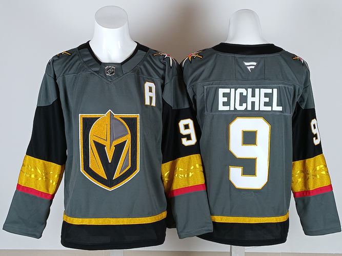 Men's Vegas Golden Knights Jack Eichel 9 Stitched Jersey Size 50