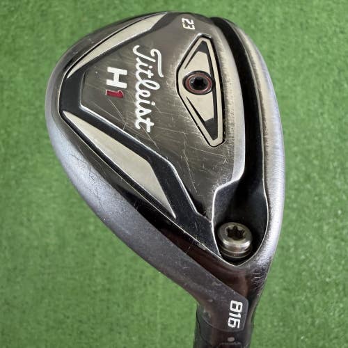 Titleist H1 816 4 Hybrid 23 4H Fujikura Motore Speeder Tour Spec Stiff Flex 40