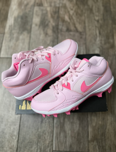 Nike Air Jordan Stadium 90 Low TD Football Cleat Pink Foam (Size 10M) HQ0210-600