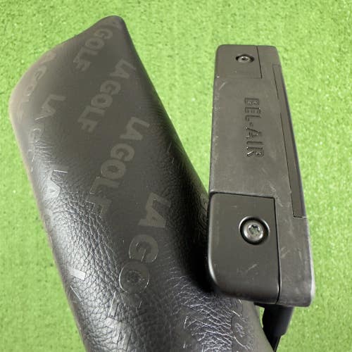 LA GOLF Bel Air Putter Graphite Shaft Right Handed With Headcover 35
