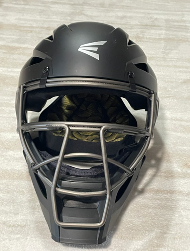 Brand new! Easton Black and yellow mavX large Baseball Catcher's Helmet.