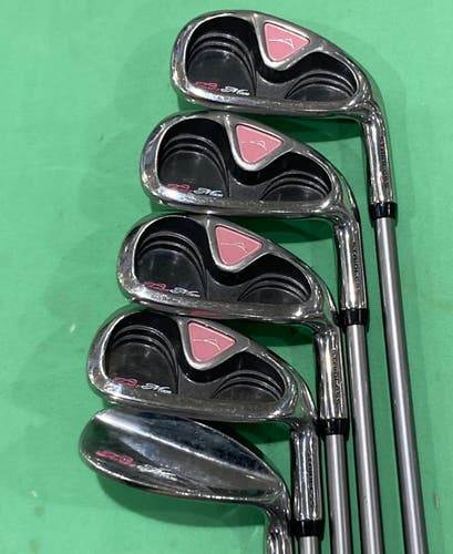 Used Women's Acuity Turbo Max Right Handed Iron Set | 5W, 6i - 9i, 56' Wedge