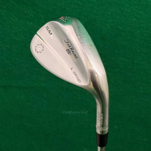 Titleist Vokey SM6 Tour Chrome 58-4L 58 Lob Wedge Vokey Design Wedge Flex