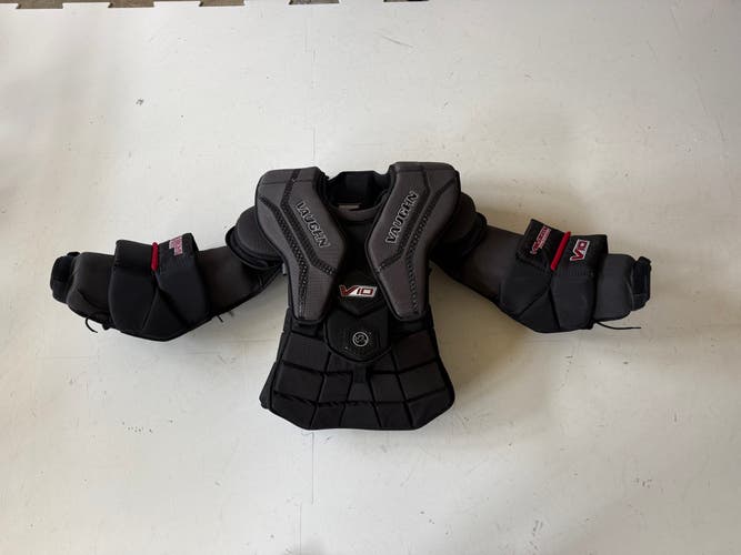 Vaughn V10 Pro Carbon Goalie Chest Protector (Used) I Senior Large