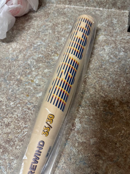 New 33” Marucci Rckless rewind cream Hybrid BBCOR Certified Bat (-3) 30 oz