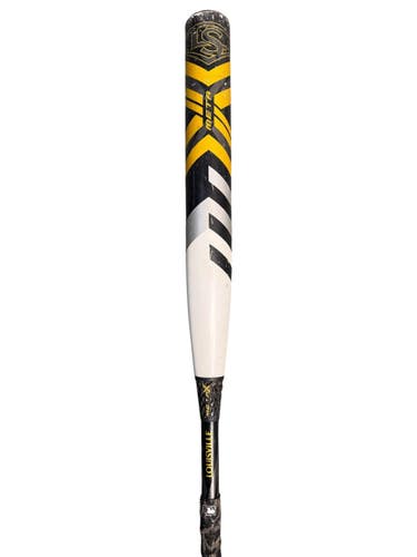 Used Louisville Slugger LFPMX2D10-23 BB/SB Fastpitch Bat White/Black/Yellow 33" 11835-S000211224