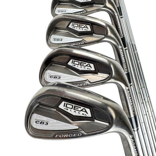 Used Adams Golf IDEA BLACK CB3 Mens Iron Set RH 4I-GW/AW 11506-S000305726