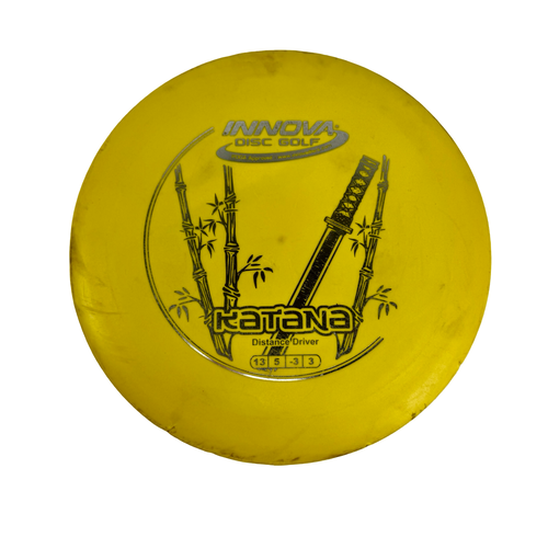 Used Innova DX KATANA Disc Golf Driver Yellow 11506-S000298764