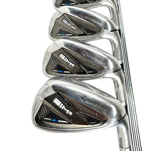 Used Taylormade SIM 2 MAX Mens Iron Set RH 5I-GW/AW 11506-S000301174