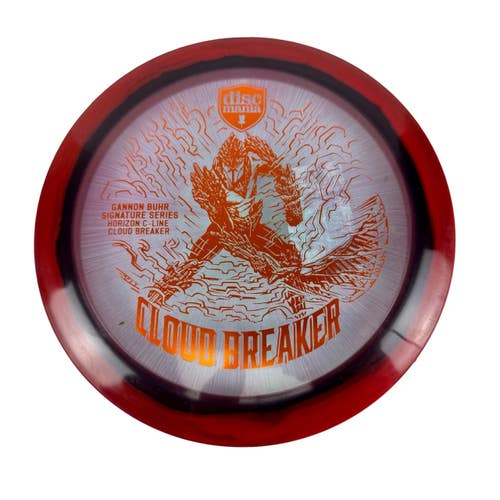 Used Discmania C-LINE CLOUD BREAKER Disc Golf Driver Red 11506-S000304685