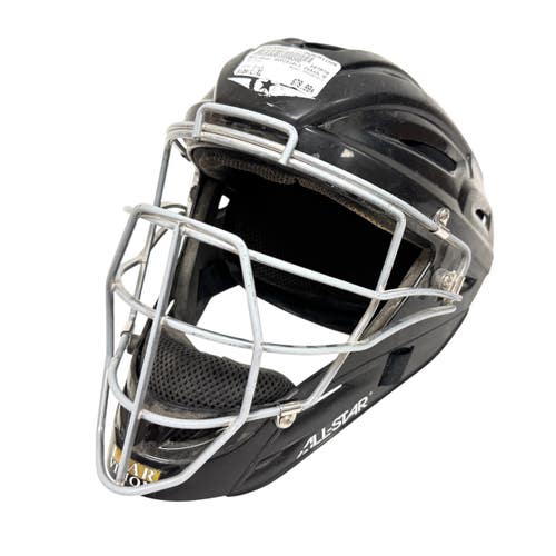 Used All-Star MVP2510-1 Catchers Helmet w/Mask Black L/XL 11506-S000306520